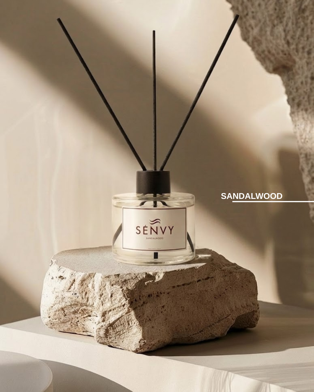 Premium SANDALWOOD Bambu Oda Kokusu